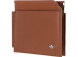 Golden Head Pelle Portacarte Fermasoldi Polo Clip-Scheintasche 1960 Cognac Marrone