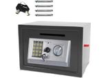 Cassaforte Ignifuga Da 8,5 Litri - Cassaforte Elettronica Di Sicurezza Fioren - Cassaforte Per Contanti E Oggetti Di Valore - Cassaforte A Prova Di Furto Per Ufficio E Casa