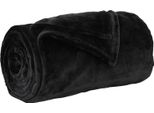 Vidaxl Coperta Nera 220 X 240 Cm In Pile