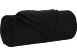Vidaxl Coperta Nera 200 X 150 Cm In Pile