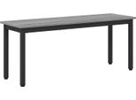 Vidaxl Panca Grigio Sonoma 110 X 35 X 45 Cm Materiale A Base Di Legno
