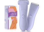 Inf Epilatore Elettrico 2 In 1: Rifinitore A Doppia Testina Per Donna Viola
