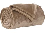 Vidaxl Coperta Cammello 130 X 150 Cm In Pile