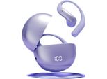 Inf Auricolari Bluetooth 5.3 Con Traduzione, Lunga Durata Batteria E Display Viola