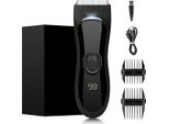 Inf Tagliacapelli Elettrico Multifunzione Per Uomo - Impermeabile, Usb Ricaricabile