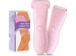 Inf Epilatore Elettrico 2 In 1: Rifinitore A Doppia Testina Per Donna Rosa