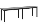 Vidaxl Panca Grigio Sonoma 160 X 35 X 45 Cm Materiale A Base Di Legno