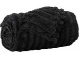 Vidaxl Coperta Nera 150 X 130 Cm In Pile