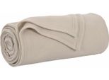 Vidaxl Coperta Beige 270 X 240 Cm In Pile