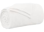 Vidaxl Coperta Bianca 150 X 200 Cm In Pile
