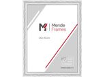 Mendeframes Cornice Barocca H530 Cornice In Legno Bianco 20X25 Cm Con Vetro Normale
