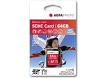 Agfaphoto - Scheda Di Memoria Flash - 64 Gb - Classe 10 - Sdxc UHS-I