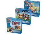 Paw Patrol - Set Di 3 Giochi (Carte Da Gioco Jumbo, Gioco Popper, Puzzle)