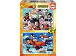 Educa Borras - Puzzle Dragon Ball Super 2X100 ElementóW, Oficjalny Produkt Premium