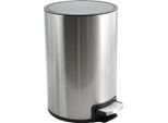 Spirella Cestino Per Cosmetici Da 5 Litri In Acciaio Inox Con Chiusura Soft-Close E Cestino Interno "Riku"" Cestino Per Bagno Cestino Soft-Close Argento"
