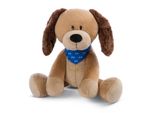 Nici Peluche Cane Barky Pieghevole 30 Cm, Confezione Regalo