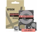 Epson C53S672071 Epson Schriftband Lk LK-4RBJ C53S672071, 12 Mm Schwarz Auf Rot