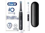 Spazzolini Elettrici Oral-B Io Io5 Bianco E Nero Progettati Da Braun, Confezione Doppia