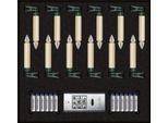 Krinner Superlight Bavaria Mini Flame Set Di 12 Avorio