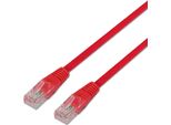 Aisens - Cavo Patch Rj45 Cat.5E Utp Awg24, Rot, 1,0M