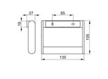 Keuco Toilettenpapierhalter Plan 14961, 14961010000