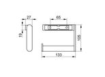 Keuco Toilettenpapierhalter Plan 14962, 14962070000