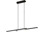 FRAIOLI-Z Lampada A Sospensione Lampada A Sospensione Lampada A Sospensione - L105,5 X L10 X H120 Cm - Nero - 2X17W Incl. - IP20