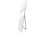 Barletta Specchio Da Terra 150X35 Cm A Figura Intera Specchio Rettangolare Specchio Da Toilette Inclinabile Argento