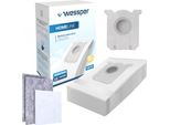 Wessper 12 Sacchetti Hoover Per Aeg VX4, VX6 Tutte Le Versioni Fino A GR201, S-Bag& Swirl PH86 + 3X Microfiltro