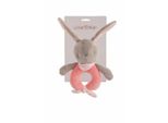 Peluche Con Sonaglio Integrato Coniglio Rosa