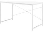 [Scrivania 120X60X72Cm In Rovere Bianco Scrivania Da Ufficio Scrivania Per Computer Scrivania Da Lavoro Tavolo Per Pc