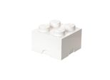 Lego 40031735 Mattoncini Lego Storage Brick 4, 5,7 Litri, Bianco