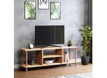 Mobile Tv ÆRøSkøBing Con 2 Vani Portaoggetti Panca Tv 43 X 120 X 29 Cm Tavolo Tv Con 2 Vani Portaoggetti Mobile Tv Ribassato Mobile Tv Look Legno