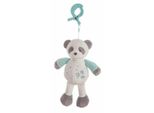 Peluche Con Sonaglio Integrato Panda Osso Turchese 25 Cm