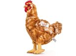 Uni-Toys - Gallina Marrone - 37 Cm (Altezza) - Pollo Di Peluche, Uccello - Peluche, Giocattolo Di Peluche