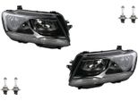 Johns, Fari Alogeni Compatibili Per Vw Tiguan Ad 01/16- Con H7 H7 Set Sinistra Destra