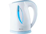 Ecg Rk 1758 Blue | Bollitore Elettrico | Volume 1,7 Litri | Potenza 2000 W | Plastica | Design In Plastica - Bpa Free