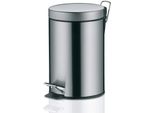 Kela Bidone Per Cosmetici Impronta In Acciaio Inox Opaco 25,5Cm 17CmØ 3L, 21888