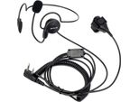 Retevis Walkie Talkie Con Microfono Ptt A 2 Pin Retevis Walkie Talkie Compatibile Con I Trasmettitori Retevis RT24 RT27 RT22 RT21 RT81 Bf Kenwood TK-3401D (1 Pz.)