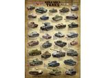 Eurographics Puzzle Di Carri Armati Della Seconda Guerra Mondiale 1000 Pezzi