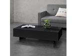 Tavolino Braunschweig Tavolino 115X55X31 Cm Tavolino Da Salotto Tavolino Nero [It.Casa]