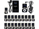 Retekess T130-T131 Guida Turistica Wireless, Sistema Esplicativo Portatile Senza Fili, Microfono Wireless, 99 Canali, 60 Metri, Adatto Per Visite Scolastiche, Formazione Aziendale, Musei, Agenzie Di Viaggio (1Trasmettitore+20Xricevitori)