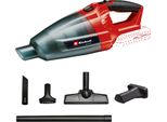 Einhell TE-VC 18 Li - Aspirapolvere Portatile Solo Senza Sacco Nero, Rosso