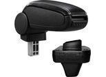 Bracciolo Centrale [Pro.Tec]®, Perfetto Per Opel Astra K - Rivestimento In - Nero Con Cuciture Bianche