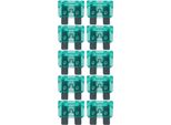 Baytronic 10X Fusibile Auto A Spina Piatta Standard Verde 30A