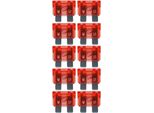 Baytronic 10X Fusibile Auto A Spina Piatta Standard Rosso 10A