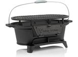Bbq-Toro Pentola Per Barbecue In Ghisa Con Griglia | 50 X 25 X 23 Cm | Barbecue Da Campeggio A Carbone Stile Hibachi