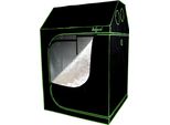 Zelsius Grow Tent 120 X 120 X 180 Cm Nero/Verde Per La Coltivazione Di Piante Da Interno