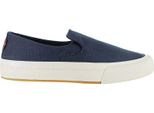 Levi's Summit Sneakers Slip-On Da Uomo Blu Scuro In Tessuto Leggero 40