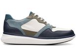 Clarks Scarpe Da Uomo Un Globe Run Blu Navy 40